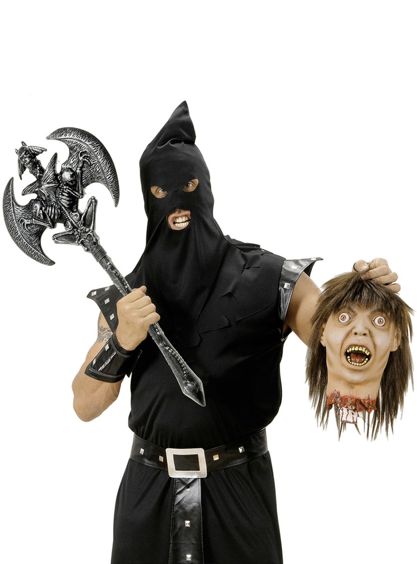 Double hache homme