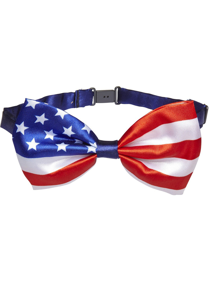 Noeud papillon drapeau USA