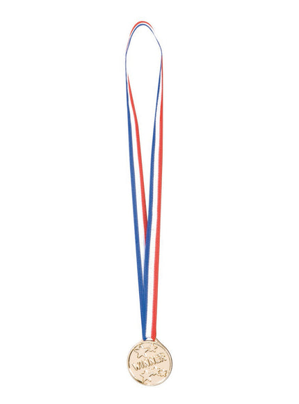 6 médailles de champion enfants