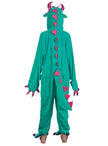 Déguisement monstre vert peluche enfant