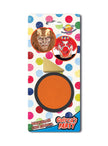 Maquillage orange avec éponge