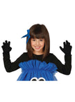 Gants noirs fille