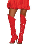 Surbottes rouges sexy femme