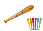 batte de baseball gonflable visage mix 85cm
