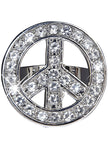 Bague paix brillantes adulte