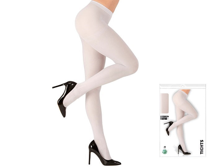 collant pour femme blanc taille standart