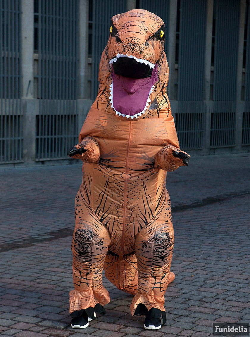 Déguisement dinosaure T-Rex gonflable adulte - Jurassic World