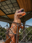 Déguisement dinosaure T-Rex gonflable adulte - Jurassic World