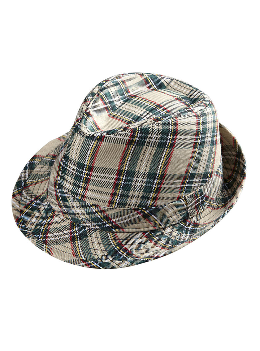 Chapeau à carreaux adulte