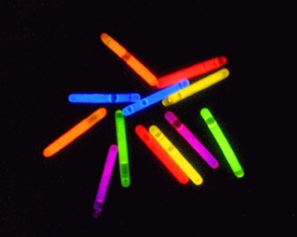lot de 50 bâtonnets fluo 4.5x38mm pour la pêche