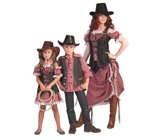 déguisement de cowgirl robe longue adulte