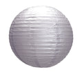 LANTERNE JAPONAISE 35CM ARGENT