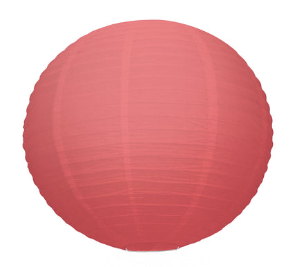 LANTERNE JAPONAISE 35CM CORAIL