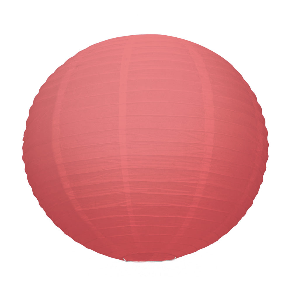 LANTERNE JAPONAISE 50CM CORAIL