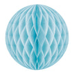 BOULE ALVÉOLÉE 30CM BLEU DRAGEE