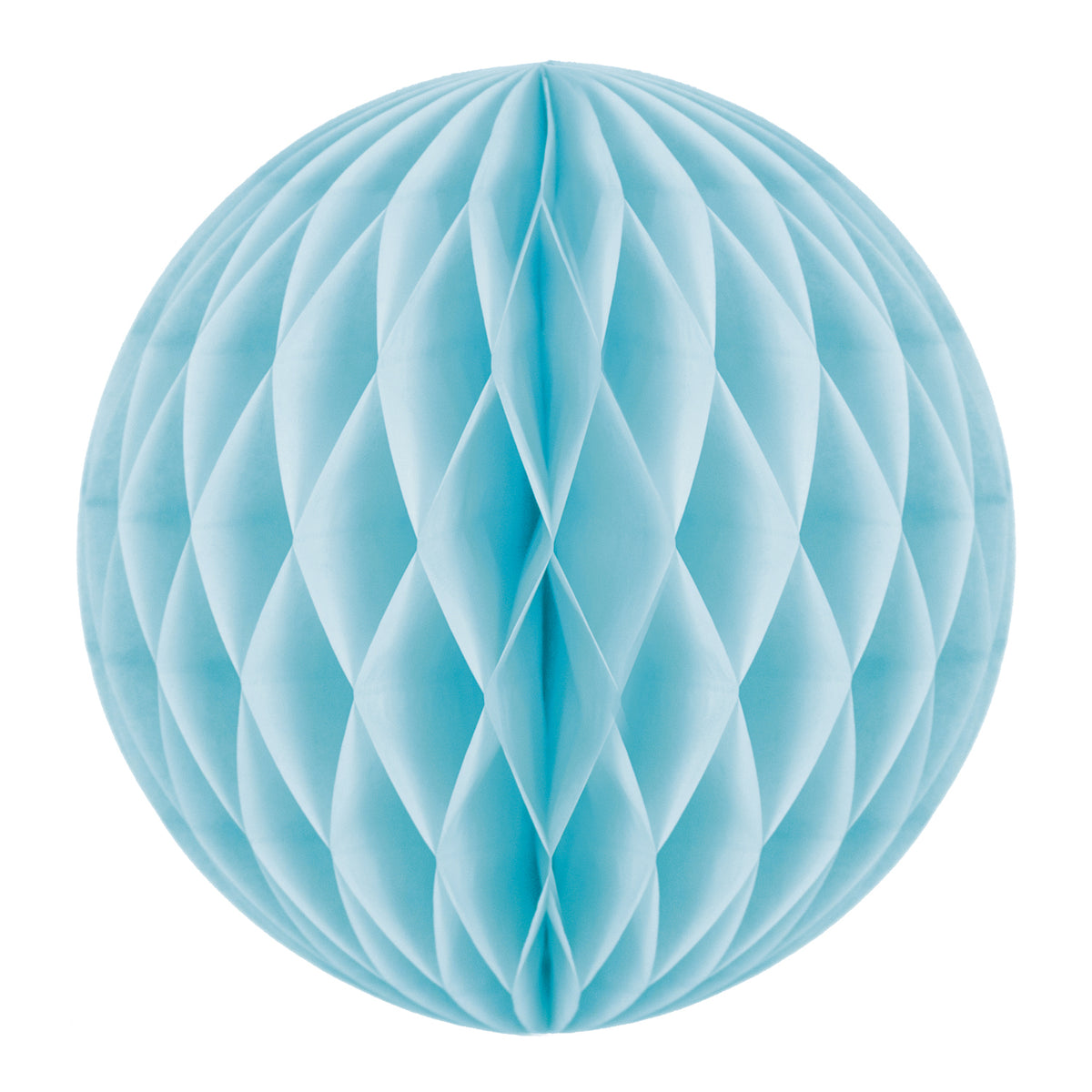 5 BOULES ALVÉOLÉES 5CM BLEU DRAGEE