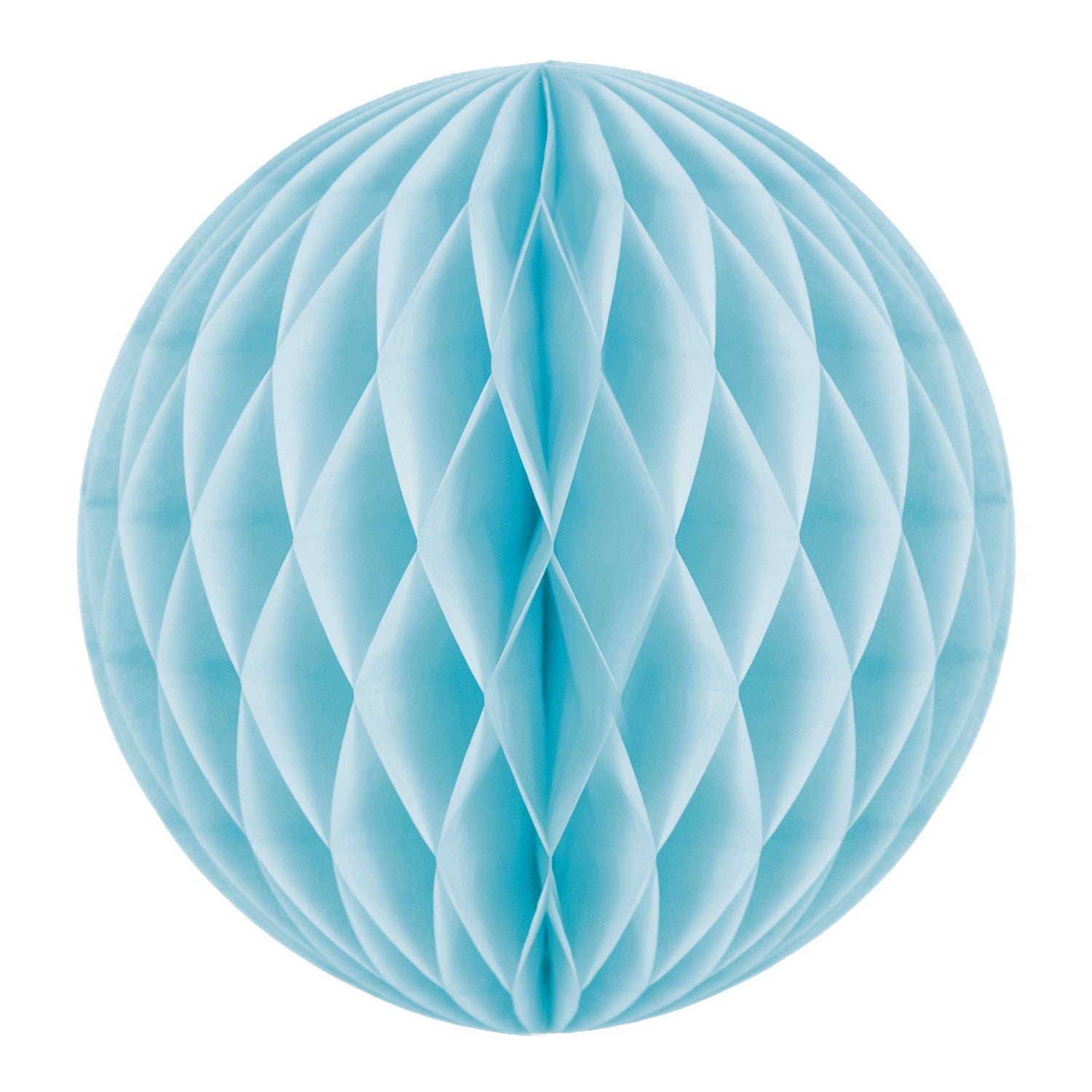 5 BOULES ALVÉOLÉES 5CM BLEU DRAGEE