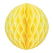 BOULE ALVÉOLÉE 20CM JAUNE