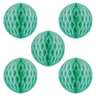 BOULE ALVÉOLÉE 12CM CELADON
