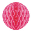 BOULE ALVÉOLÉE 12CM NEON ROSE