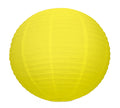 LANTERNE JAPONAISE 15CM JAUNE