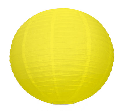 LANTERNE JAPONAISE 15CM JAUNE