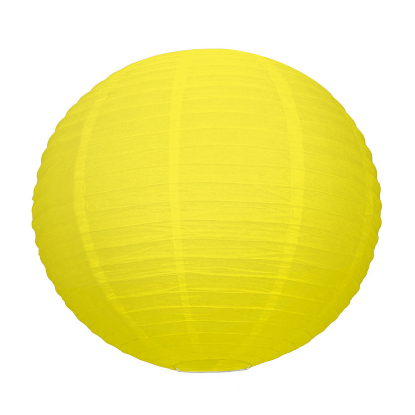 LANTERNE JAPONAISE 50CM JAUNE