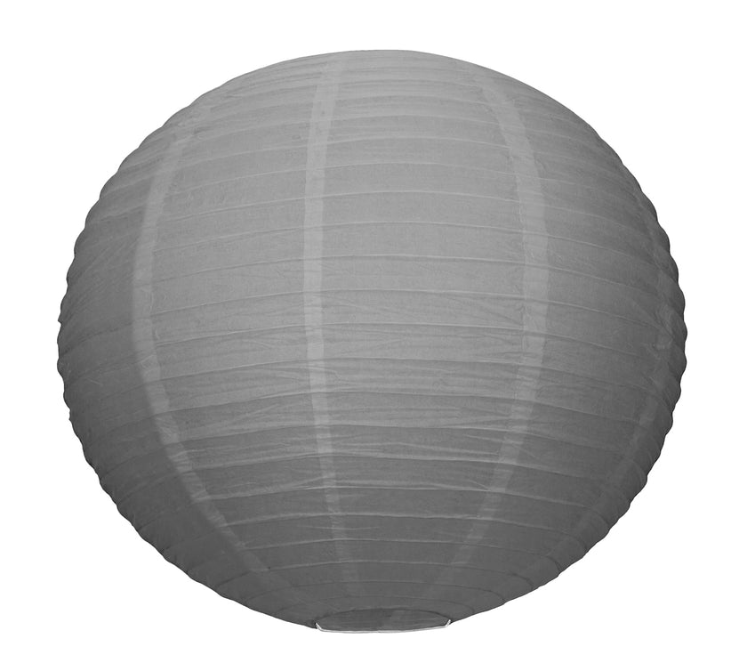 LANTERNE JAPONAISE 15CM GRISE