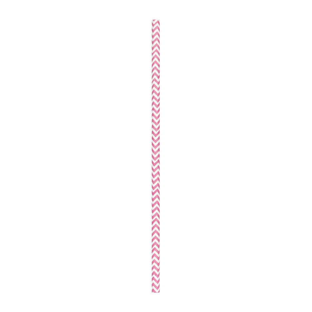 SET 10 PAILLES CHEVRONS ROSES