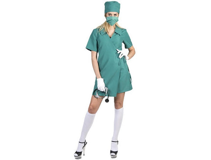 déguisement de chirurgienne femme 3pcs