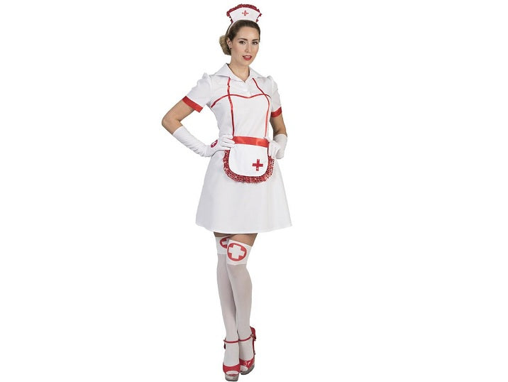 déguisement d'infirmière sexy femme 2pcs