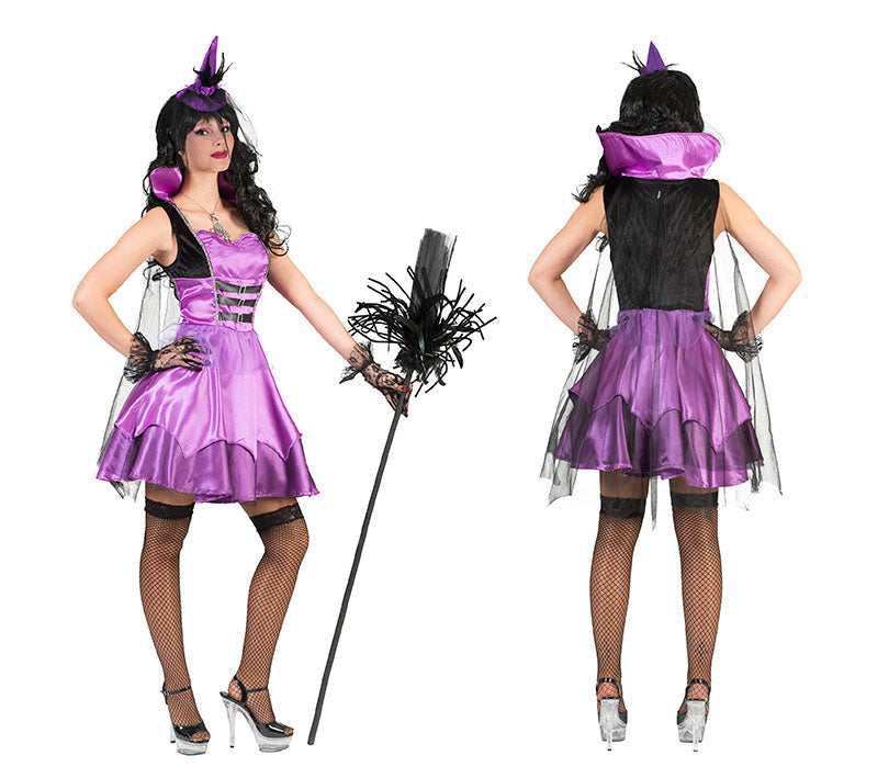 déguisement de sorcière vampire rose
