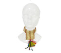 collier d'indien plumes