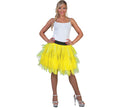 jupe en tulle tutu jaune fluo femme taille unique