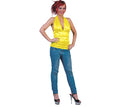 bustier jaune femme taille unique