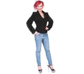veste imitation fourrure noir femme