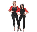 boléro imitation fourrure rouge femme taille unique