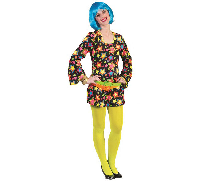 robe disco étoiles femme