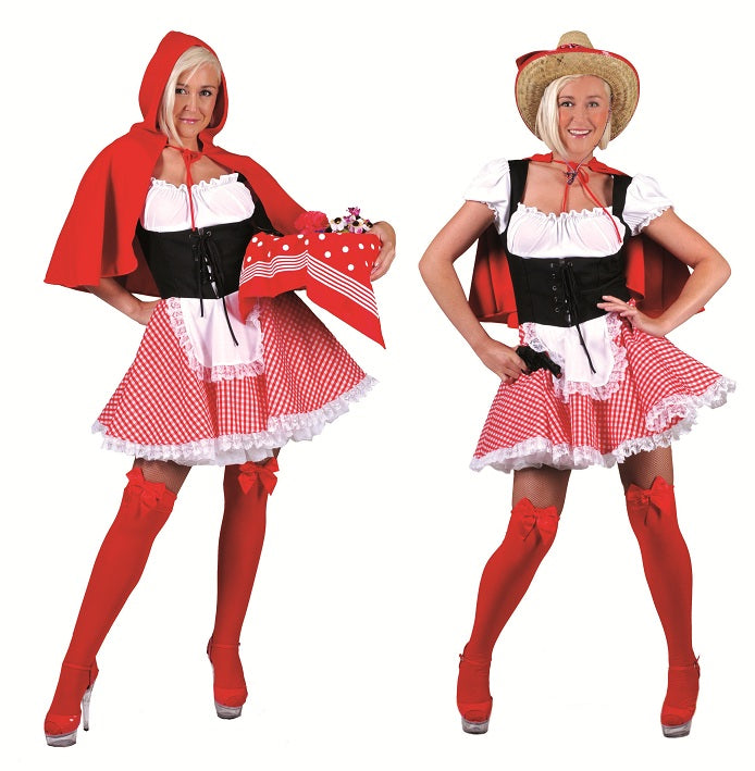 déguisement femme chaperon rouge