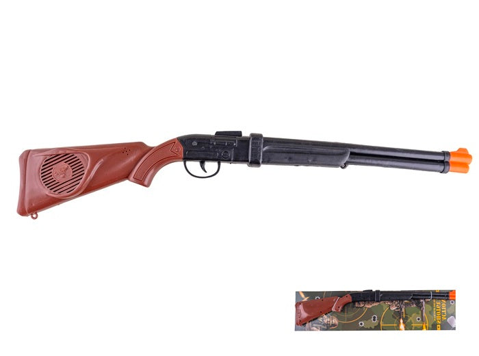 fusil à pompe avec bruiteur noir 68cm