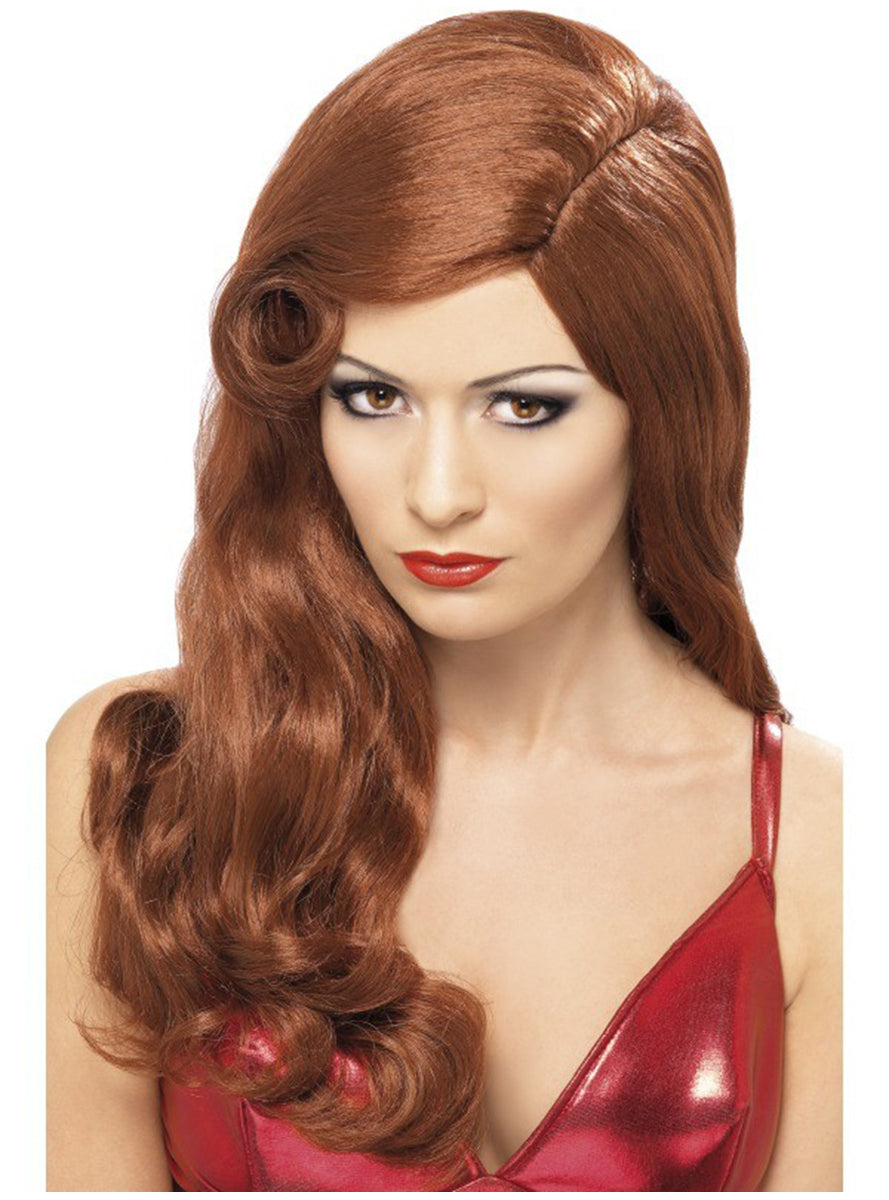 Perruque rousse Jessica Rabbit