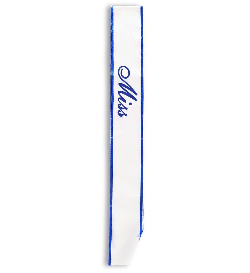 Bande Miss satin femme