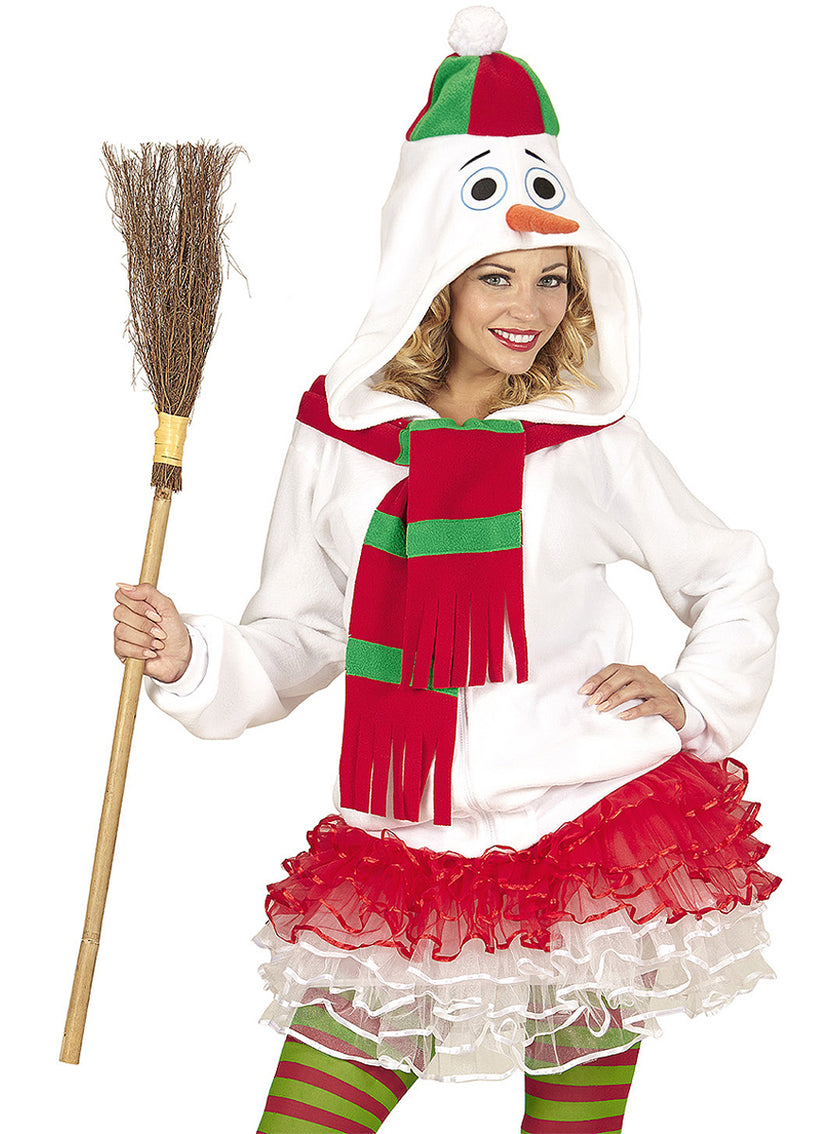Veste bonhomme de neige grande taille adulte