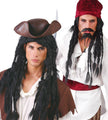 Perruque de rastas longues noire