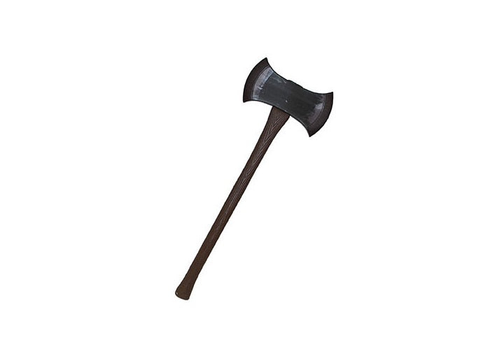 double hache de bucheron 73cm