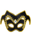 Loup noble vénitien avec liseré et pierre adulte