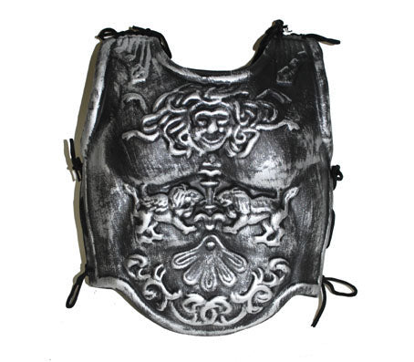 armure de chevalier avec gravures pour enfant