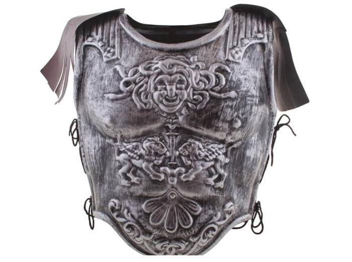 set armure de romain avec paulettes 4pcs