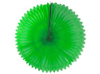 décoration éventail vert 80cm