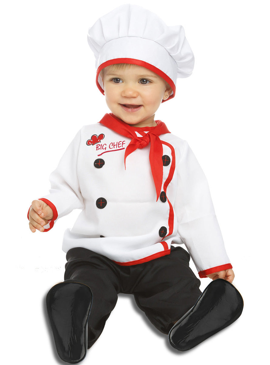 Déguisement cuisinier élégant bébé